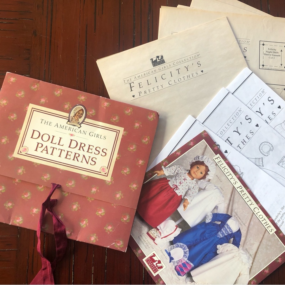 American Girl Felicity Doll Dress Patterns
